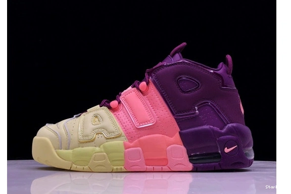 WMNS STYLE PINK MORE UPTEMPO PURPLE-NIGHT CITRON GRAPE AIR BRIGHT AV8237-800 NIKE 0907